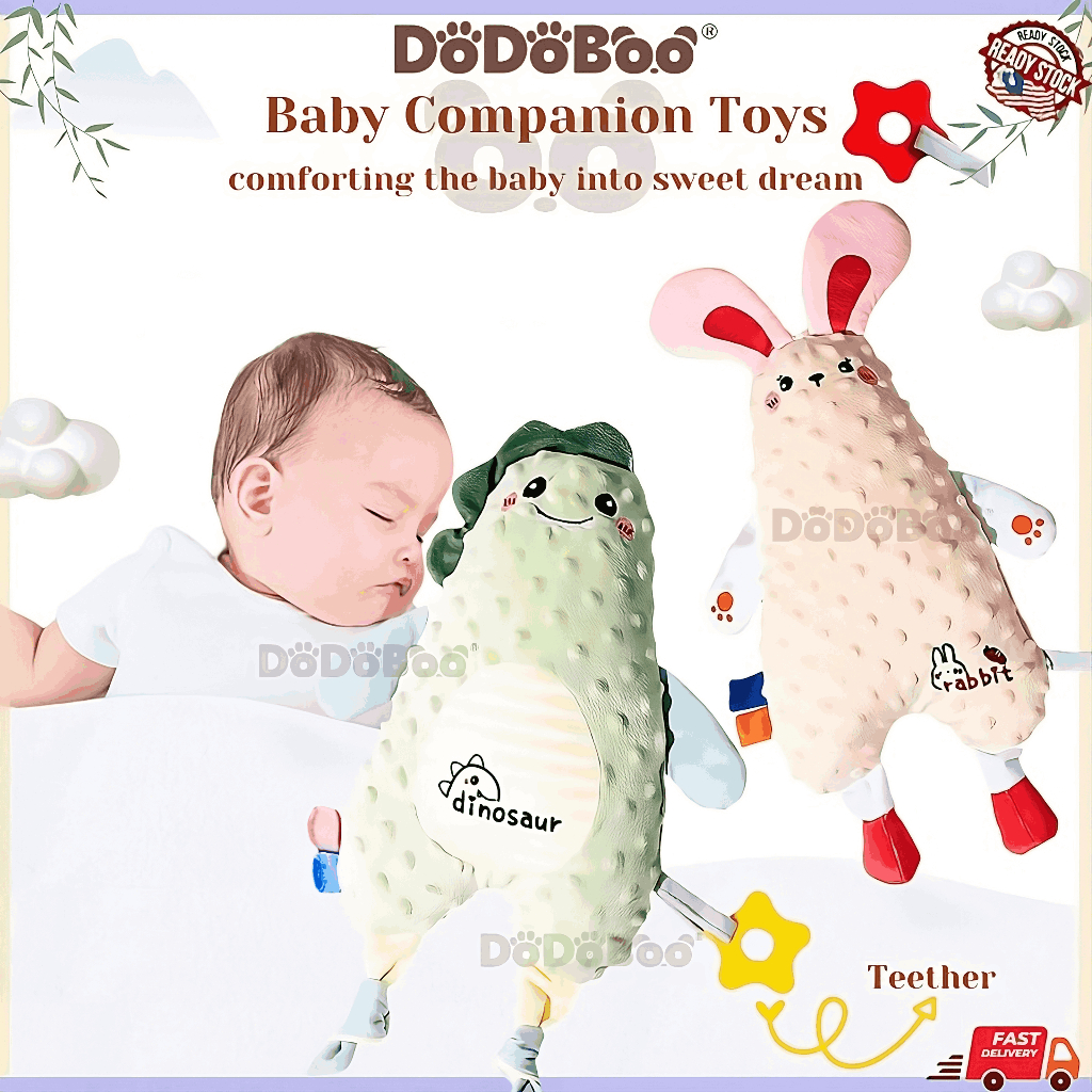 Baby Plush Toys Teether / Soft Cute Baby Sleeping Toy Grinding Toys ...