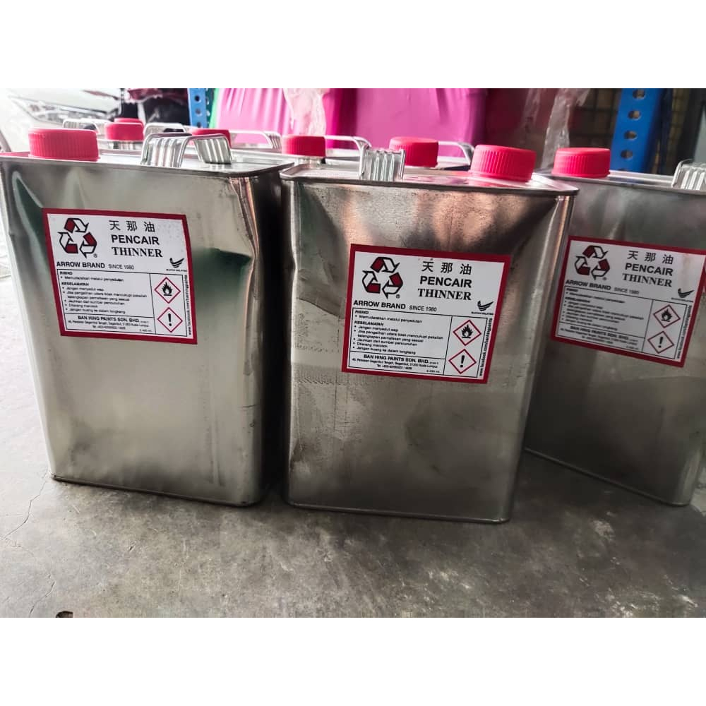 2KG/1GAL SOLVENT GP BOTOL BESI THINNER GP-THINNER [ Multipurpose ...