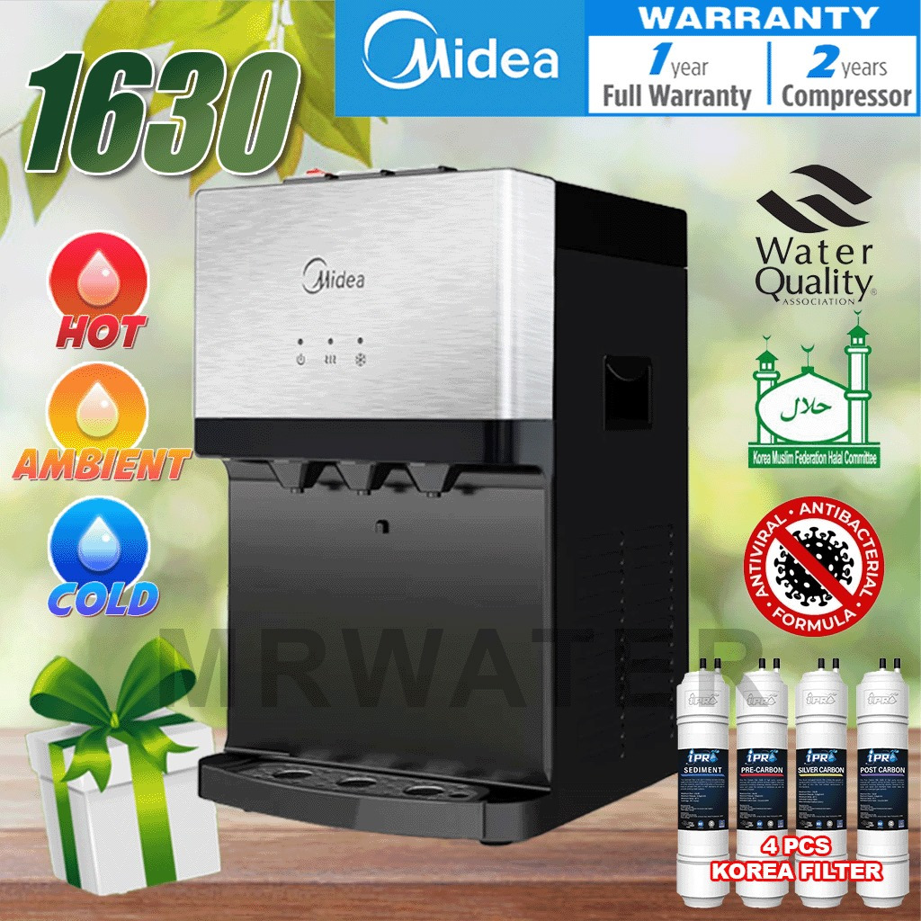 Penapis Air Midea Mild Alkaline Water Dispenser Hot Normal Cold Model