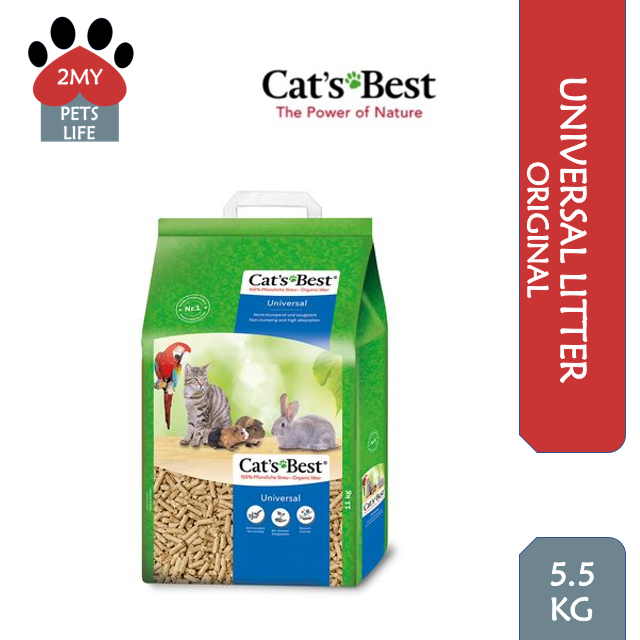 CATS BEST UNIVERSAL LITTER ORIGINAL FOR CATS AND SMALL PETS 10L (5.5KG