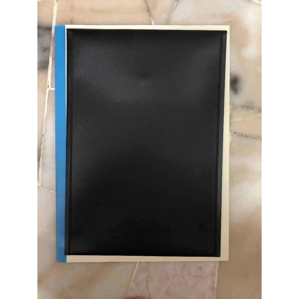 Pure Black File 纯黑色长文件夹 | Shopee Malaysia