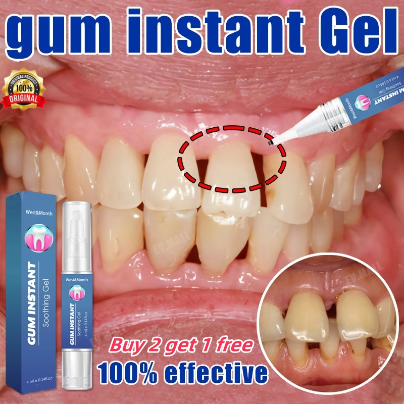 Gum Instant Soothing Gel Receding Gums Therapy Inflammation Treatment ...