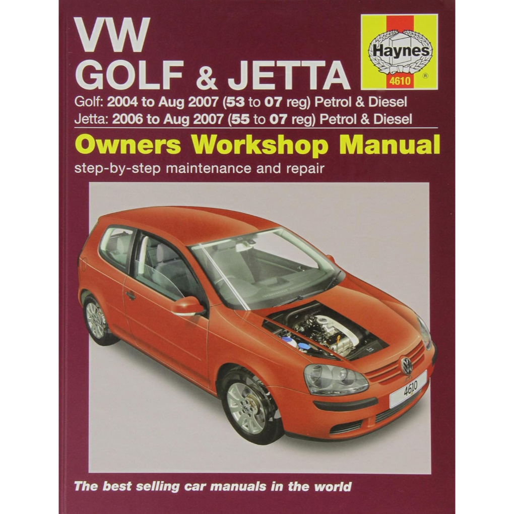 VW GOLF MK5 (2004-2009) OWNER WORKSHOP MANUAL - HAYNES | Shopee Malaysia
