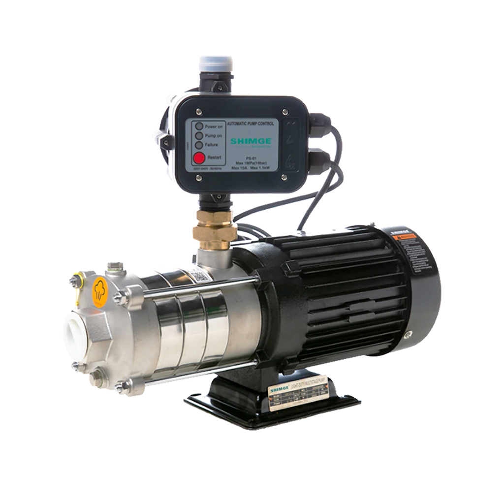 SHIMGE 1.5HP Automatic Water Pump Pressure Controller Sensor Pam Air ...