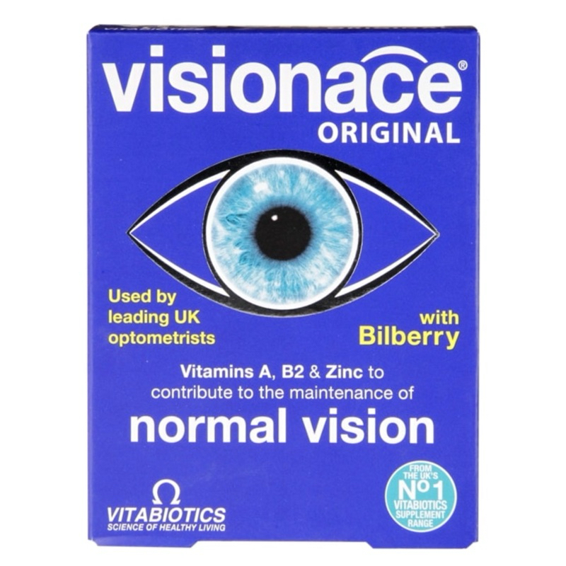 Vitabiotics Visionace Normal Vision Supplement (30 tablets) | Shopee ...