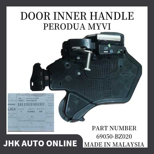 PERODUA MYVI  CHECK DOOR FR-RH FRONT RIGHT 68610-BZ020 PERODUA GENUINE main image 1
