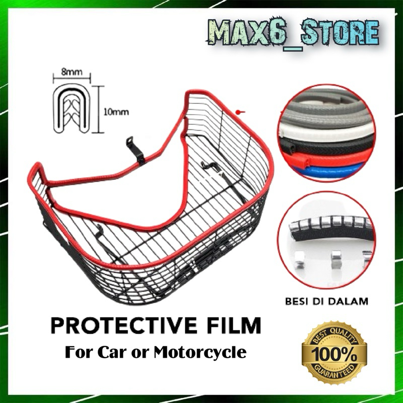 Getah Bakul Besi Motosikal 1m Rubber Safety Cover Raga Motosikal All ...