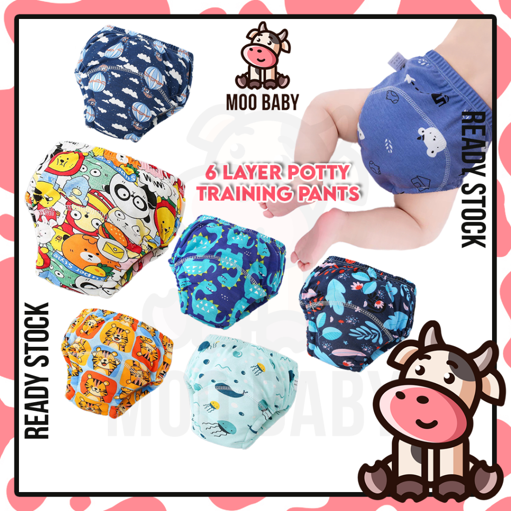 Moo Baby Panties Baby Potty Training Pants Seluar Dalam Baby Kids