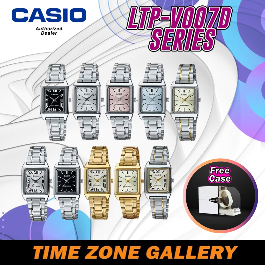 Casio LTP-V007D Series Women Watch LTP-V007D-1B / LTP-V007D-1E / LTP ...