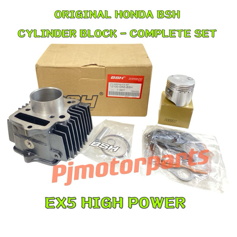 HONDA EX5 HIGH POWER ( COMPLETE 1 SET ) ORIGINAL BSH CYLINDER BLOCK