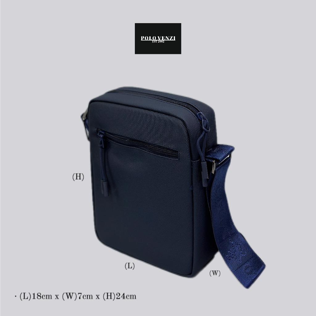 Polo Venzi Unisex Crossbody Sling Bag Shopee Malaysia