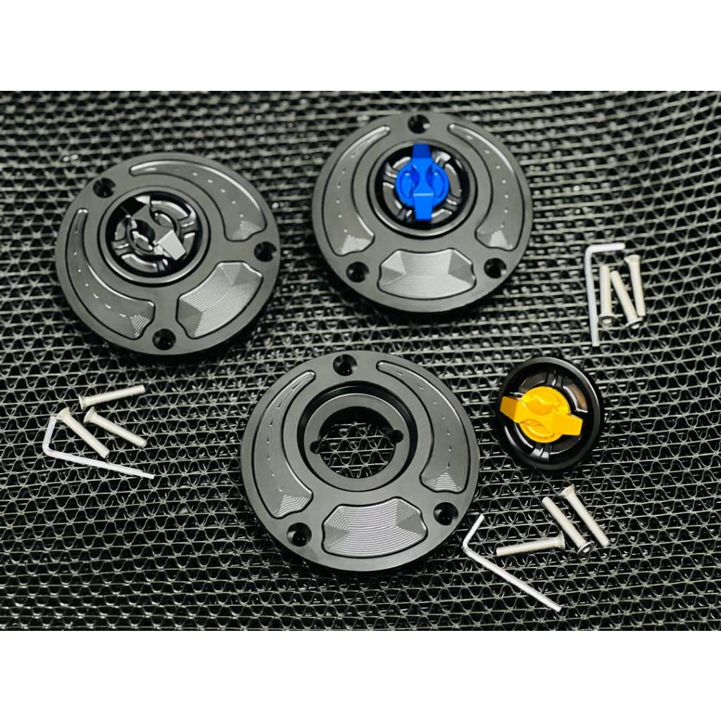 Keyless Petrol Tank Cover Yamaha YZF R1 R3 R15 R25 R15V3 MT09 MT25 MT15 ...