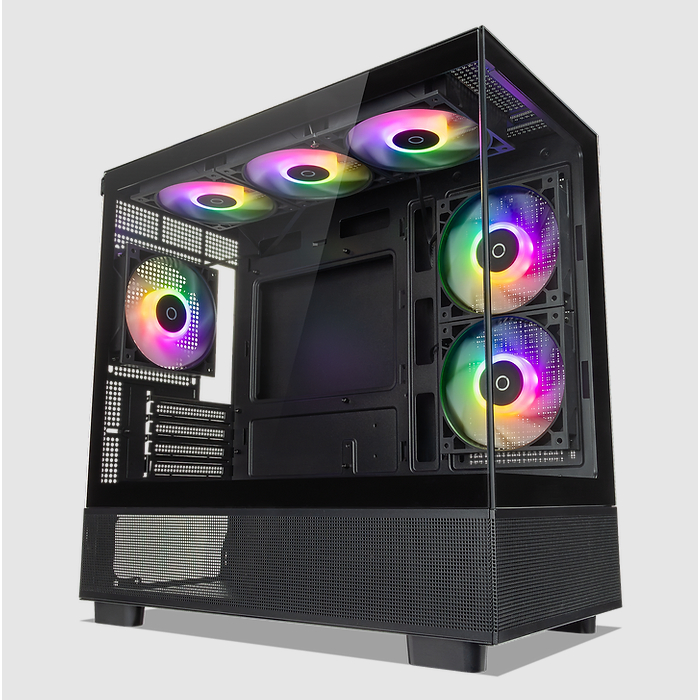 # Tecware Infinity M - Mid Tower Matx Argb Dual Tg Pc Case With 