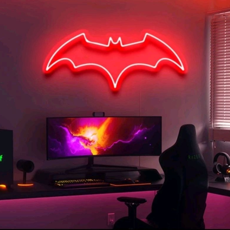 Batman NeonSign Wall Decoration Led Neon Light | Shopee Malaysia