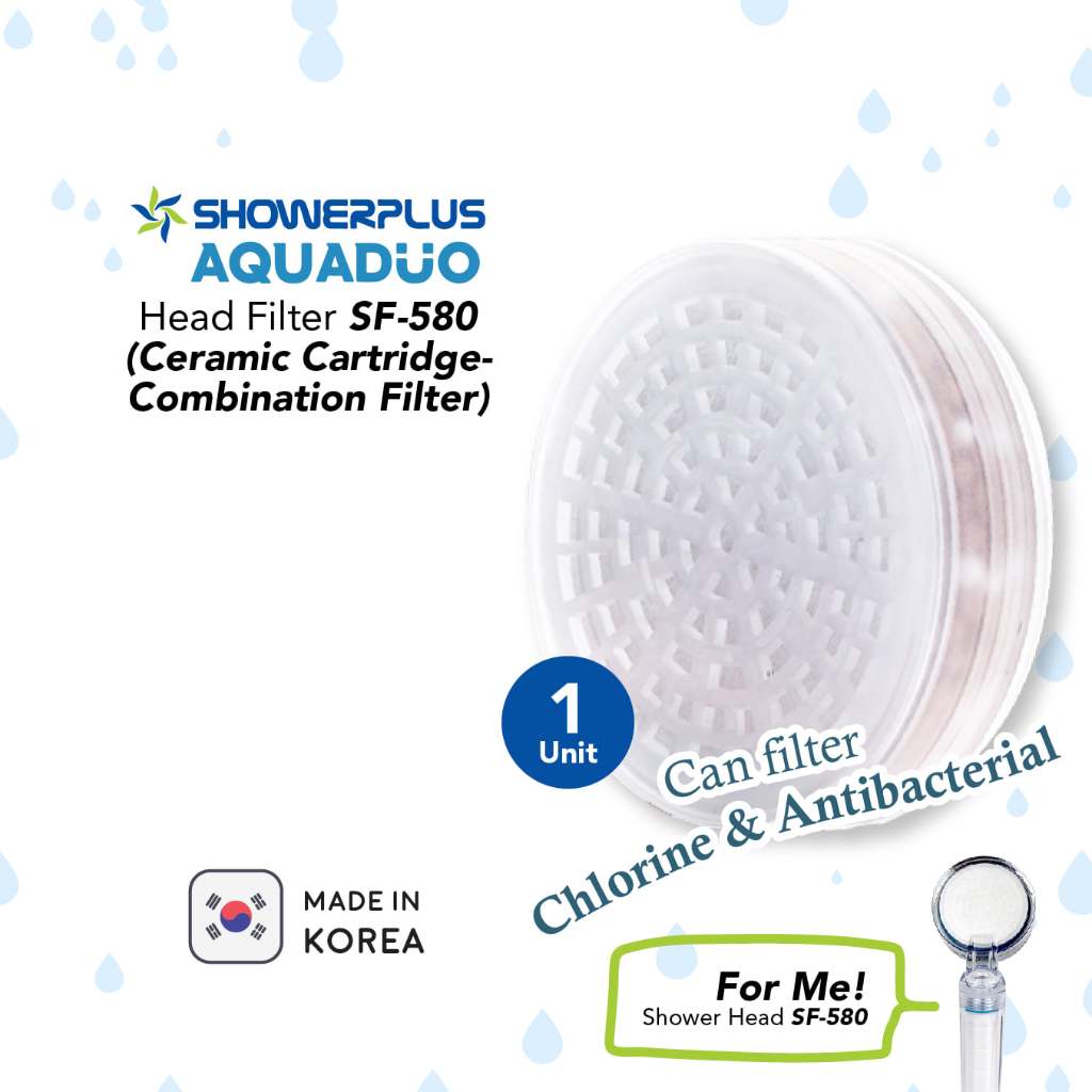 Shower Plus Head Filter SF580 (Ceramic Filter