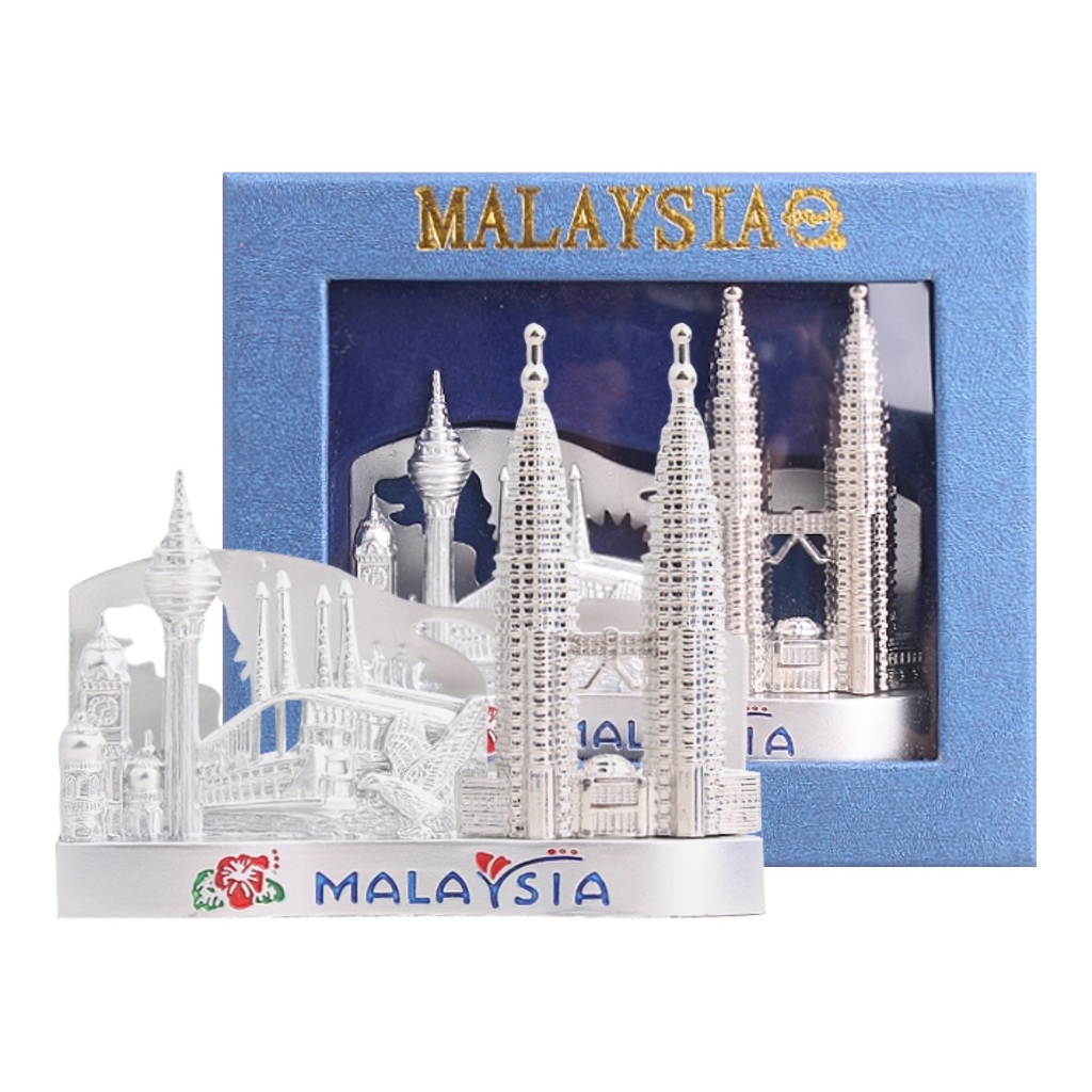 Malaysia Pewter Petronas Twin Tower KLCC Silver | Shopee Malaysia