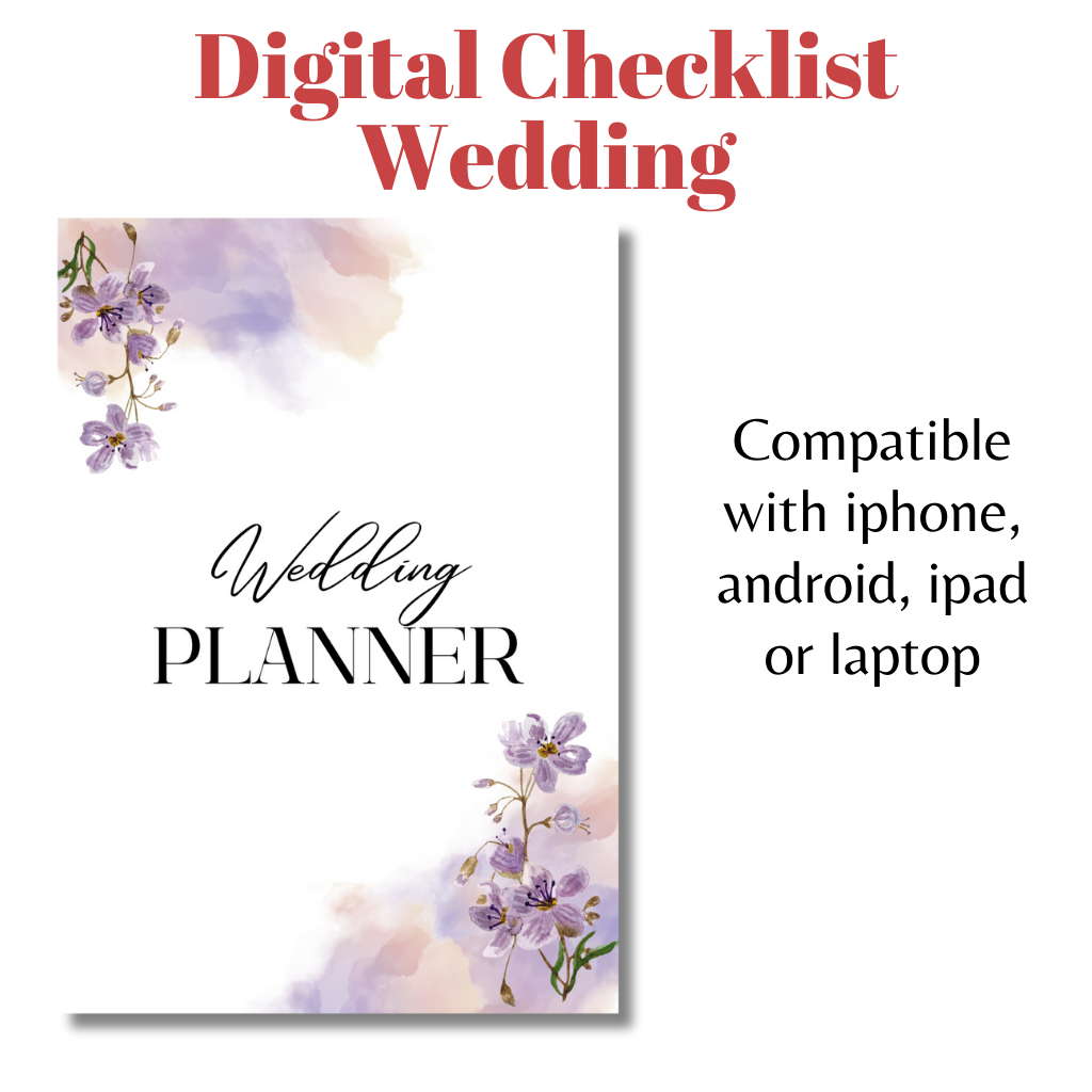 2025 Checklist/Planner Kahwin Digital (PDF) - Iphone/Android | Shopee ...
