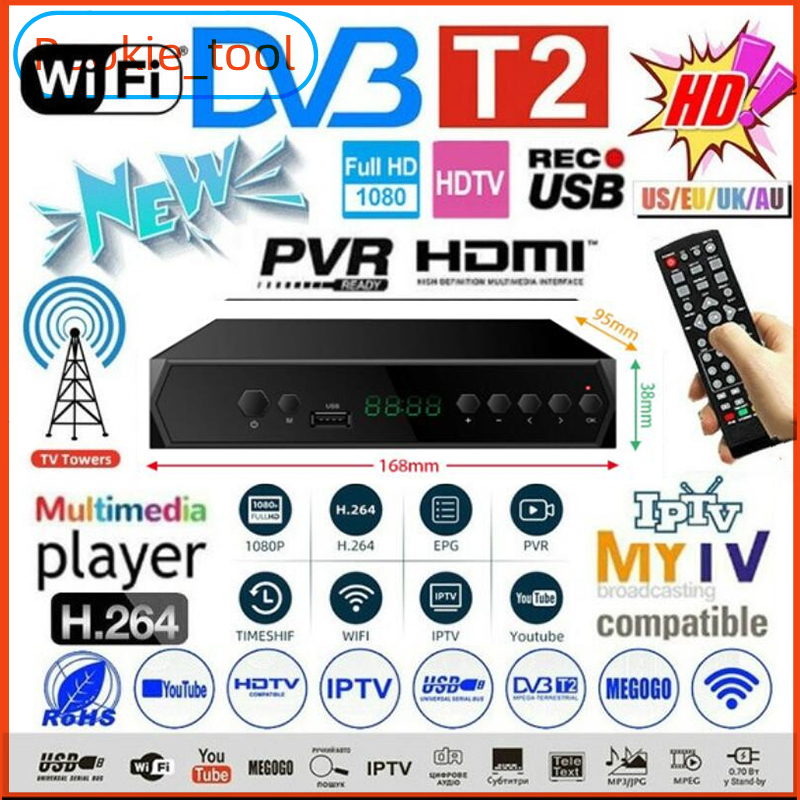 Malaysia MYTV decoder DVBT2 Myfreeview Megogo Set Top Box HD1080 ...