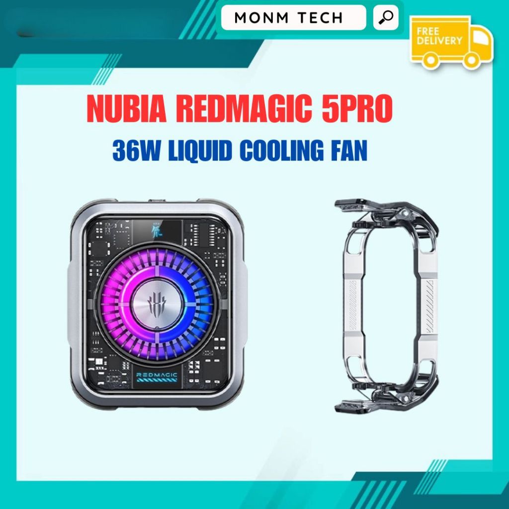 Nubia redmagic 5Pro 36W Liquid cooled cooling mobile phone radiator VC ...