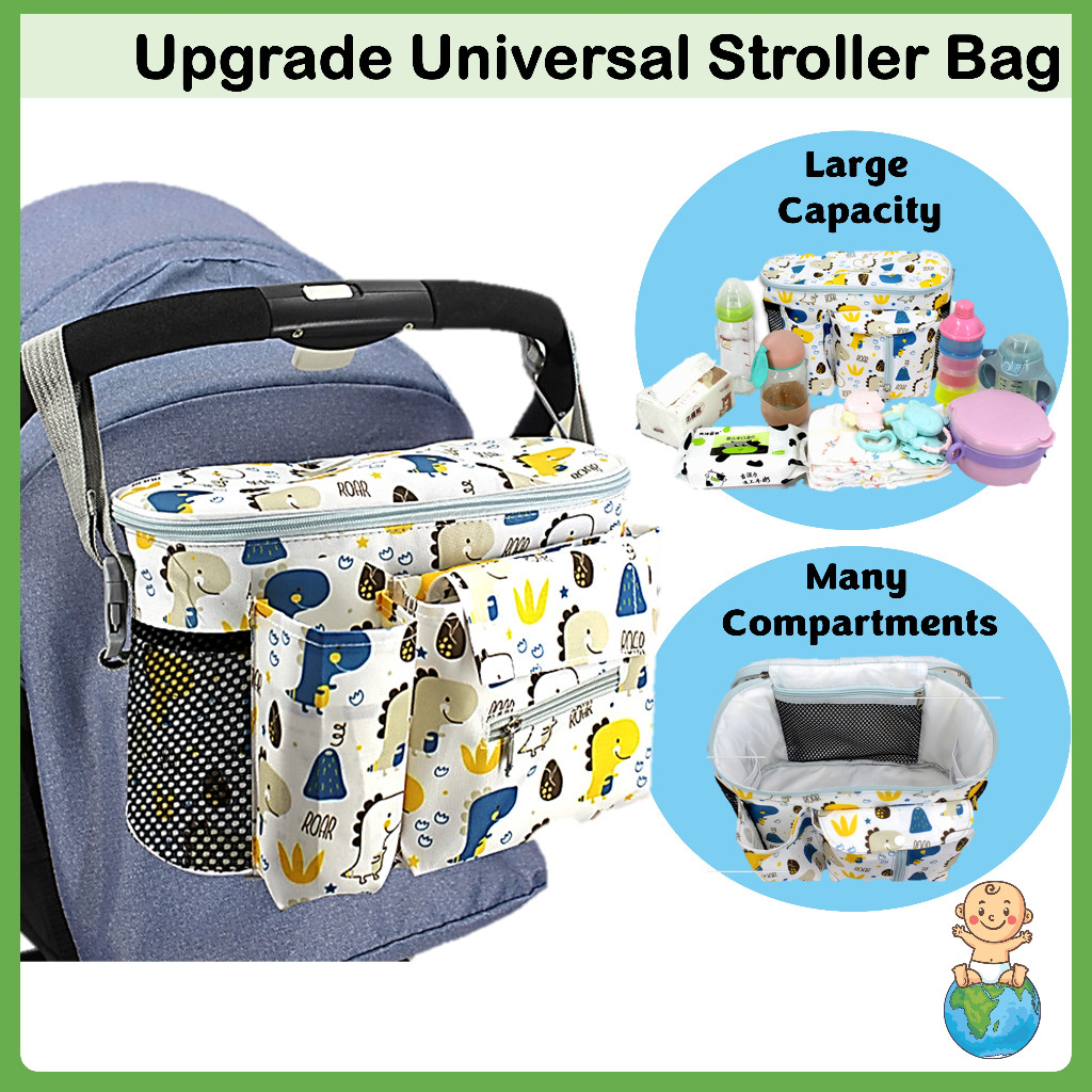 Stroller Bag Travel Stroller Organizer Bag Beg Baby Travel Mini