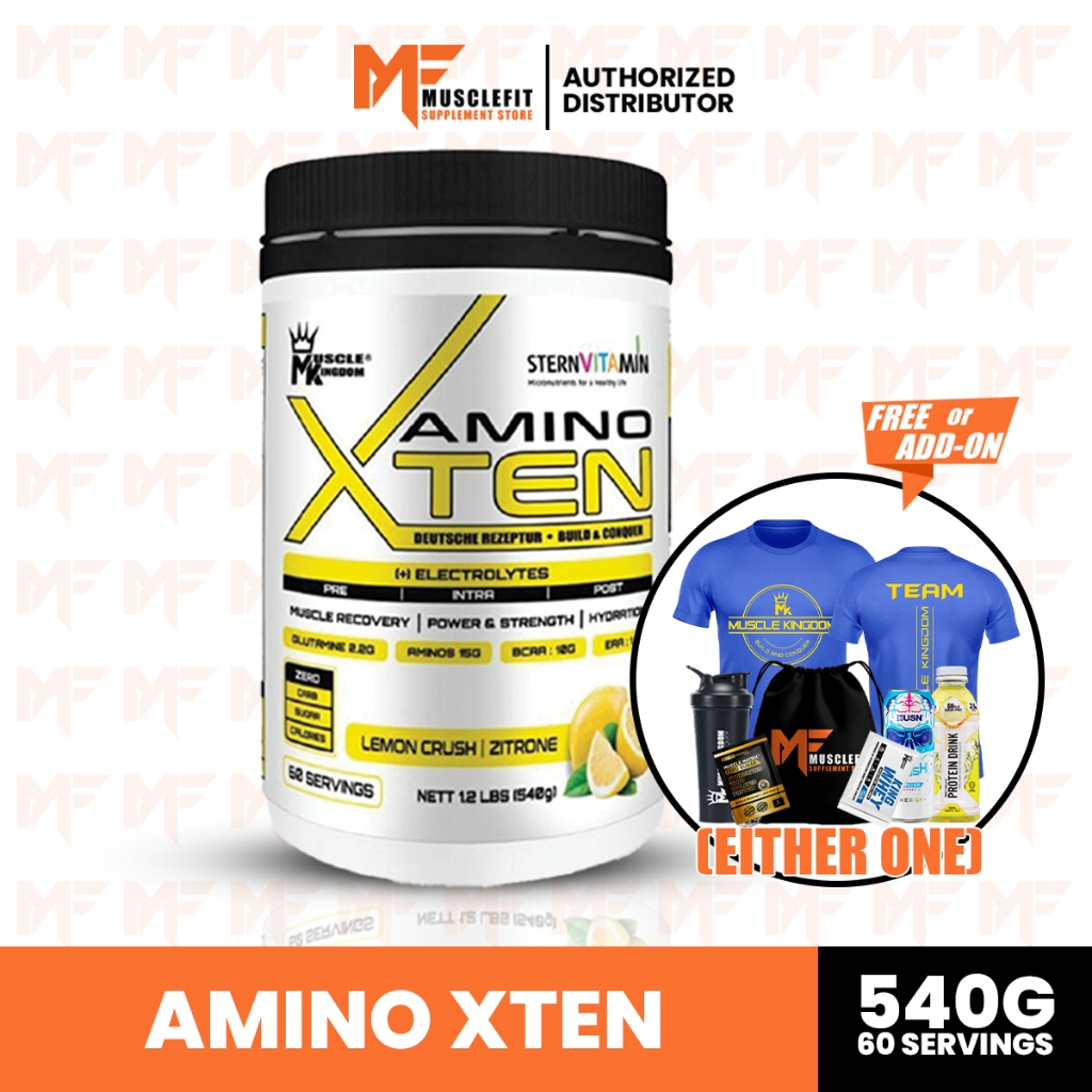 Muscle Kingdom Amino Xtend BCAAs + Glutamine + EAA + Electrolyte 540 g