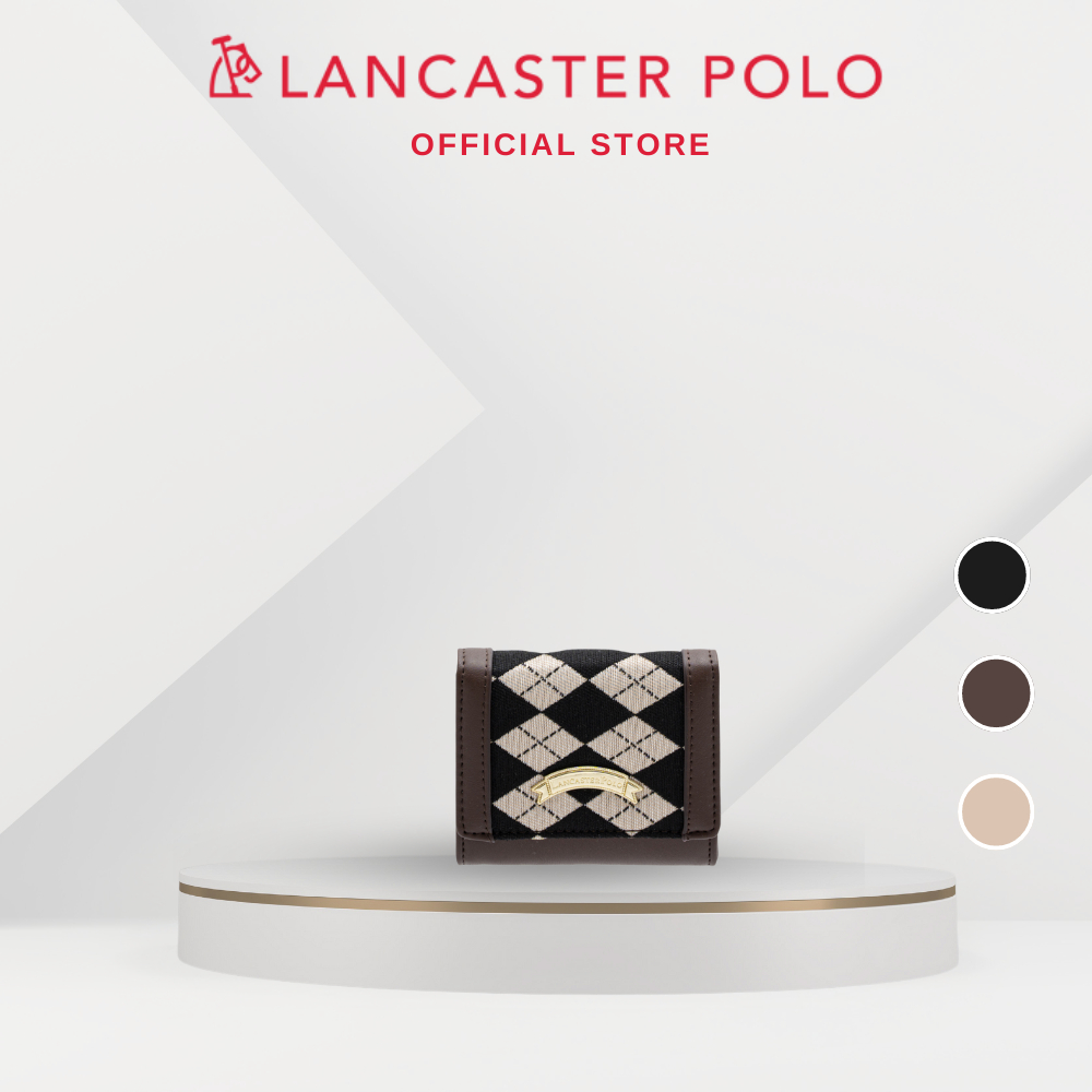 [⭐June Special] Lancaster Polo Estelle Harlequin Checkered Women Short ...