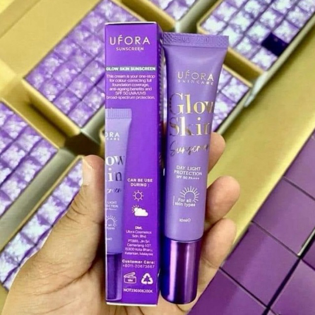 UFORA GLOW SKIN SUNSCREEN SPF50 | Shopee Malaysia