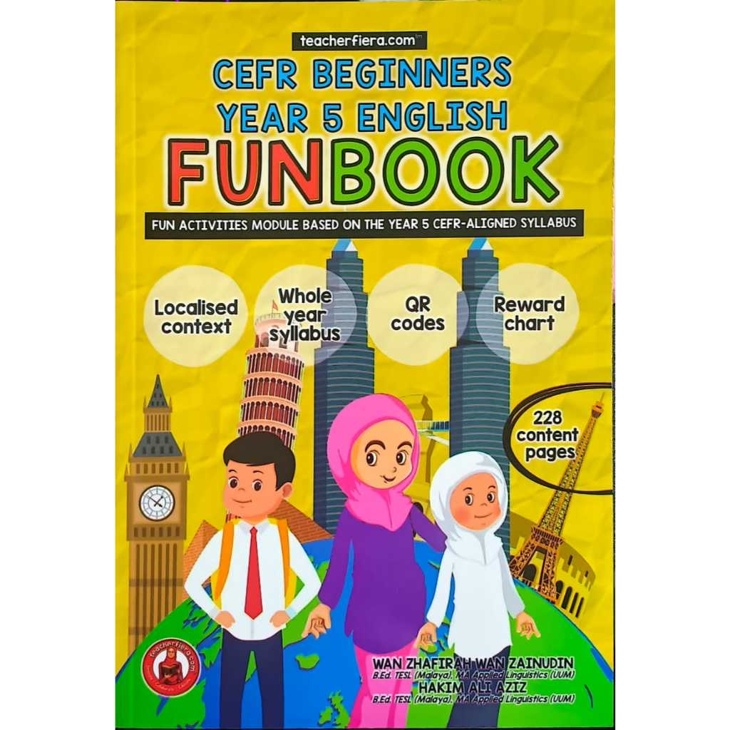 PBS / CEFR BEGINNERS YEAR 5 ENGLISH FUNBOOK | Shopee Malaysia