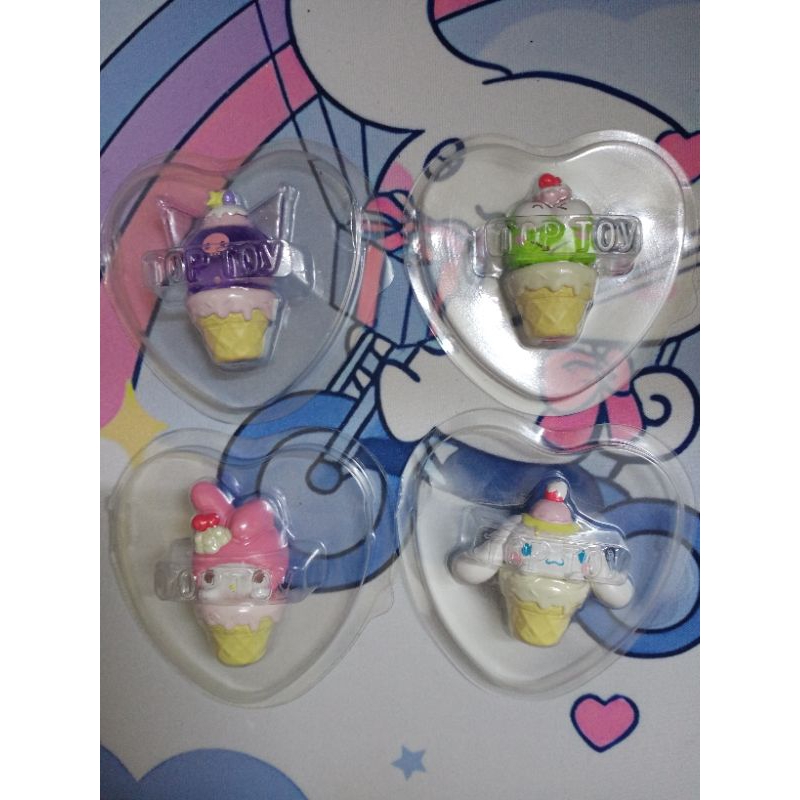 Tyraryu.doll: Sanrio Ice-cream Mini Beans Blind Box Bag Figure | Shopee ...