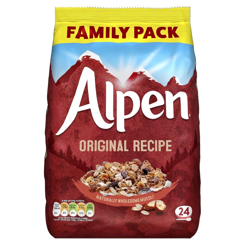 Alpen Original Muesli, Swiss Style, 1.1kg (Assorted) Shopee Malaysia