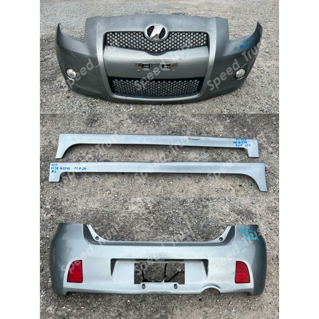 (JDM) USED Bodykit Front Rear Bumper Fog Lamp Side Skirt Grill Grille ...