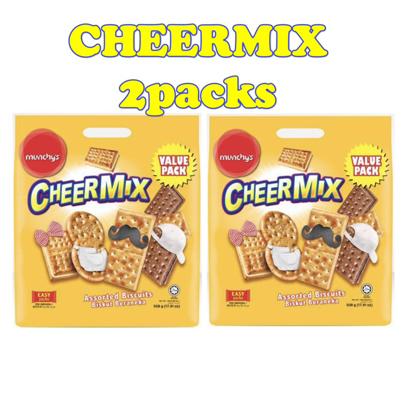 Munchy’s Cheermix Assorted Biscuits (508g x 2pack) | Shopee Malaysia