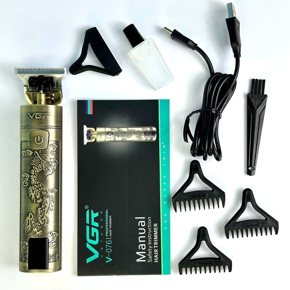 Original Vgr V-076 Hair Trimmer Hair Cutter Hair Clipper Potong Rambut ...