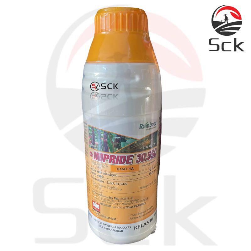 Impride 30.5SC 1L/Imidacloprid 30.5%/Racun Kutu Trip/1LITER | Shopee ...