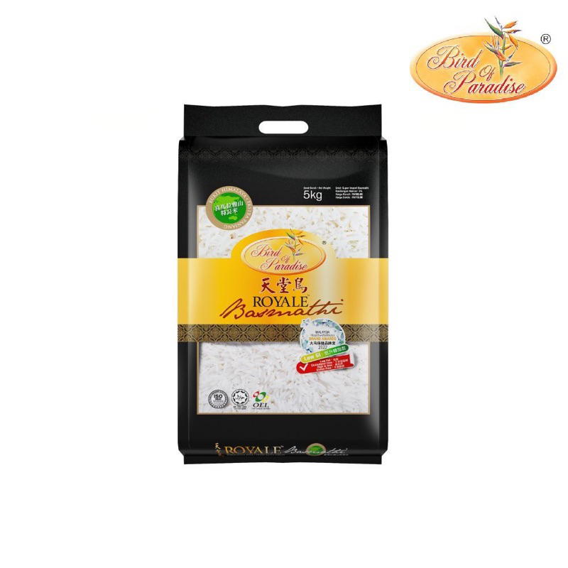Paradise Royale Basmathi Rice 5Kg | Shopee Malaysia