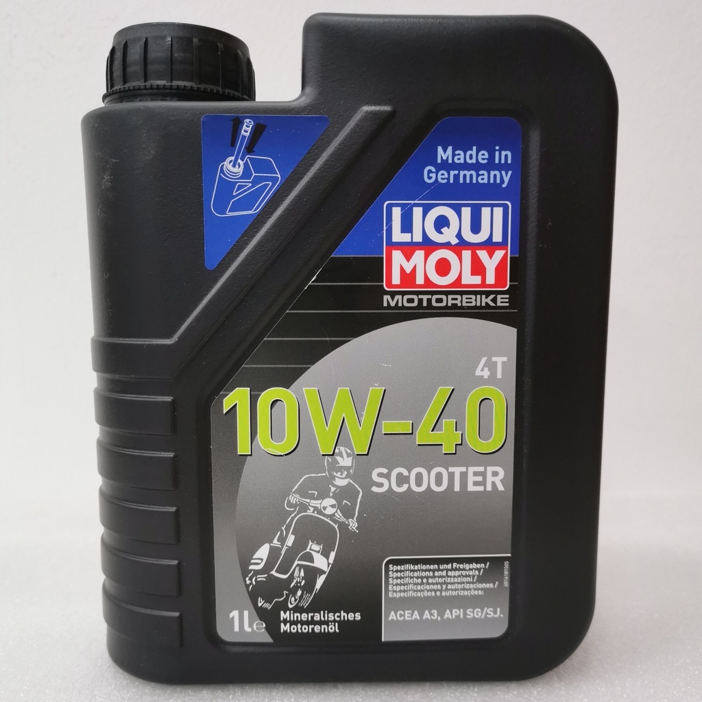 MINYAK HITAM SCOOTER LIQUI MOLY FULLY SYNTHETIC 4T RACE HC 5W40 SEMI