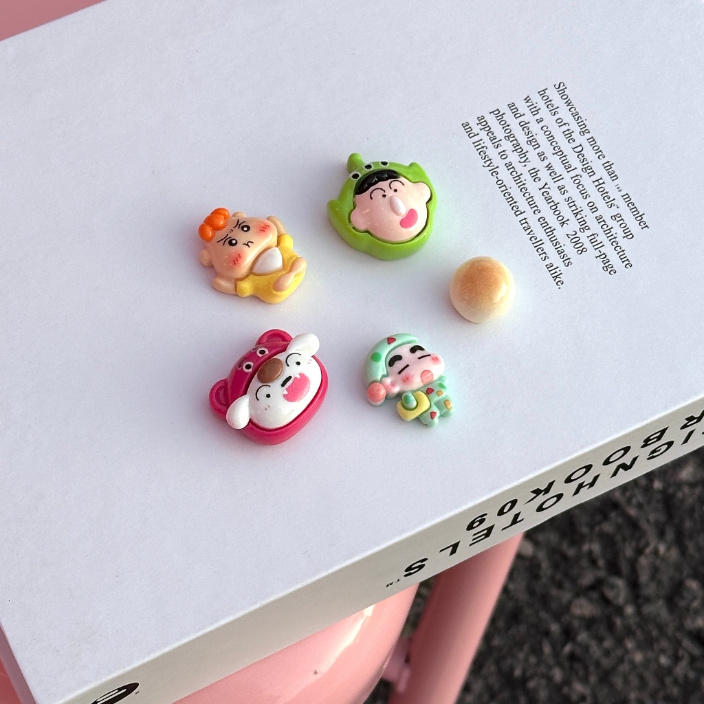 HAPPI WOOPI Jibbitz Button Crocs Charm Kasut Croc Set Clog Shoes