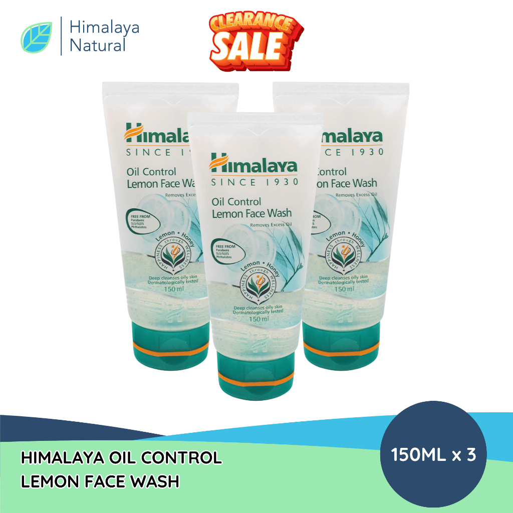 [Bundle Of 3] Himalaya Moisturising Aloe Vera Face Wash 150ml [Exp: 31 ...