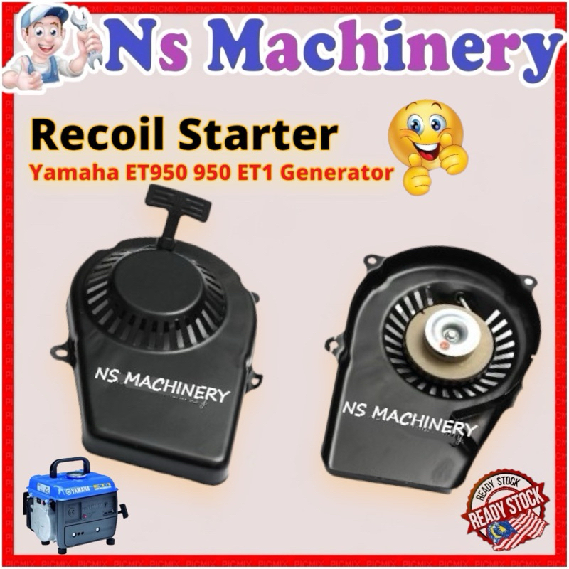 Yamaha ET950 950 ET1 Recoil Starter Complete Set Generator | Shopee ...