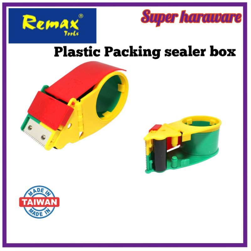 REMAX HEAVY DUTY CARTON SEALER TAPE DISPENSER PACKING SEALER BOX CARTON ...