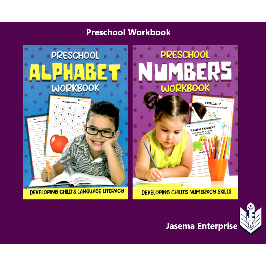 Preschool Alphabet | Number Workbook | Shopee Malaysia