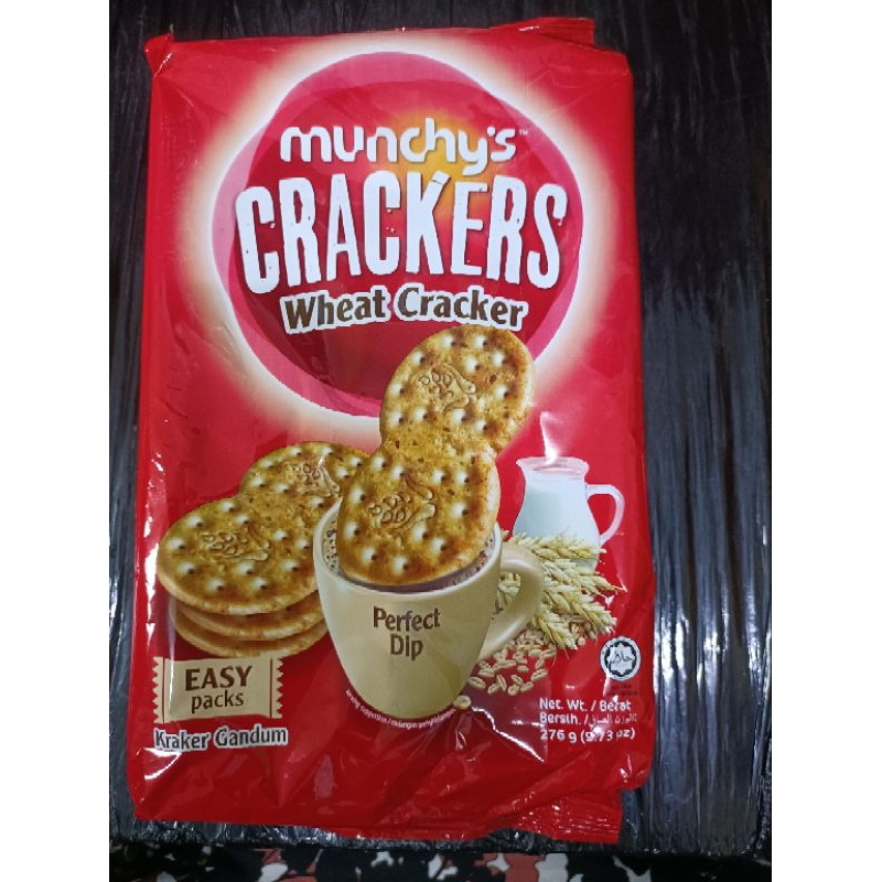 Munchy's cracker wheat cracker 276g | Shopee Malaysia