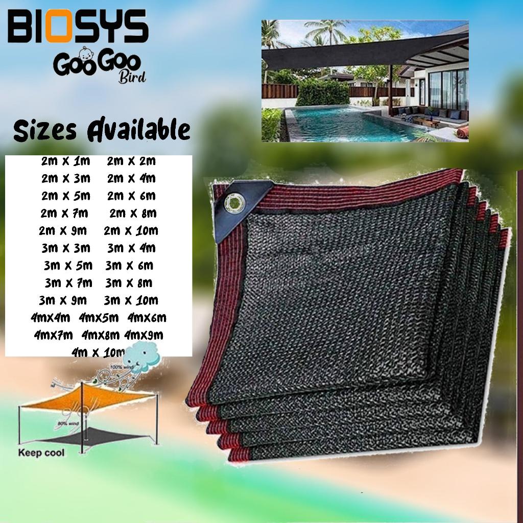 GOOGOO BIRD Premium Quality Anti-UV Sun Shade Net House Awnings, Garden ...