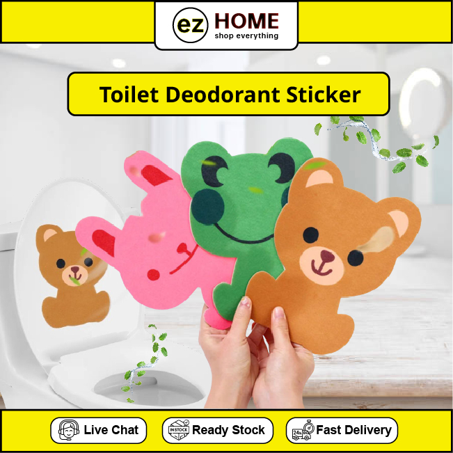 [Toilet Air Freshener Sticker] Odor Remover & Air Freshener Toilet ...