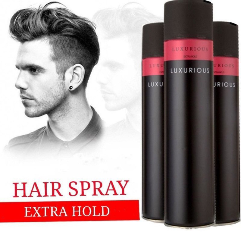 [READY STOCK] Luxurious Extra Hold Hair Spray (420ml) Unisex Spray ...