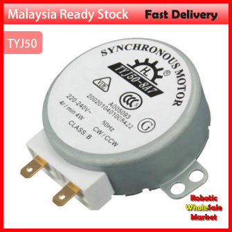 MICROWAVE TURNTABLE SYNCHRONOUS Motor TYJ-E 220-240VOLT 50/60Hz 4W 5/6 r/min $14.99 - AU