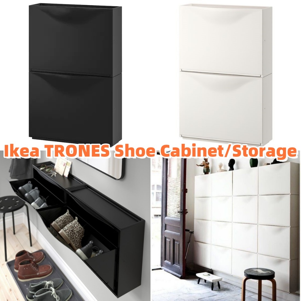 🎉Ikea TRONES Shoe Cabinet/Storage, 52x18x39 cm | Shopee Malaysia