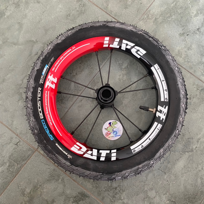 ランバイク用ホイール　DATi-S11、 Black falsh ランバイク用ホイール DATi-S11、 Black falsh FLASH EVO Black Prince