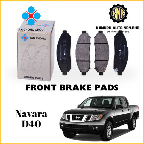 (1Set) Original Front Brake Pads Nissan Navara D40 Shopee Malaysia