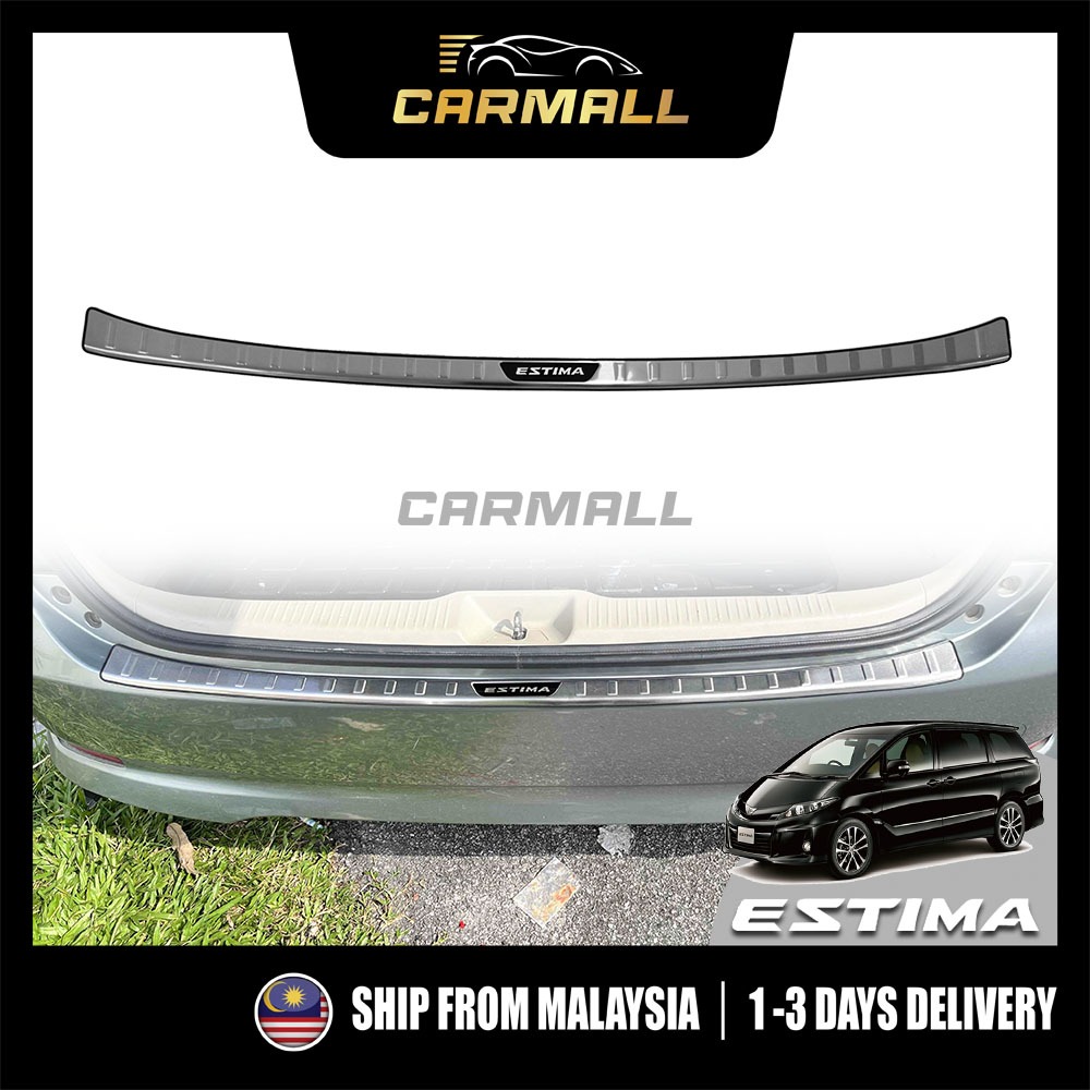 Toyota Estima 2006-2025 Rear Bumper Protector Out In Bonnet Protector ...